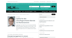 Desktop Screenshot of hlh.de