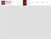 Tablet Screenshot of hlh.com.sg